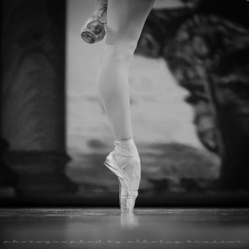 Замечательная попочка балерины